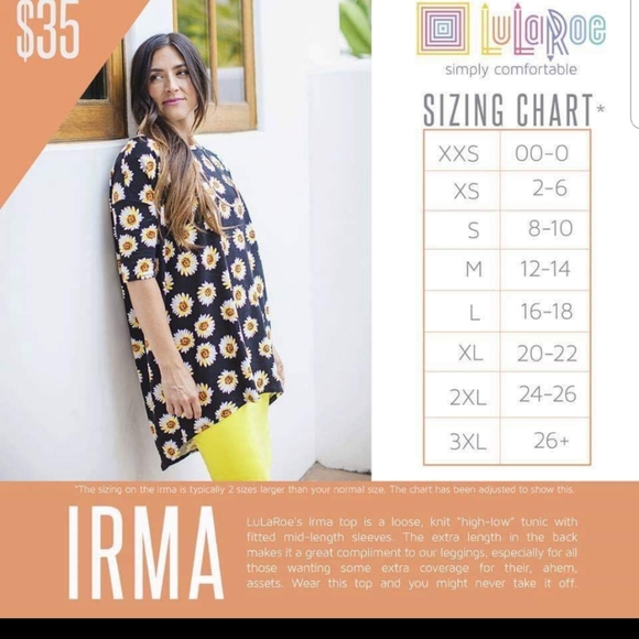 Lularoe Irma Tunic - Picture 5 of 5